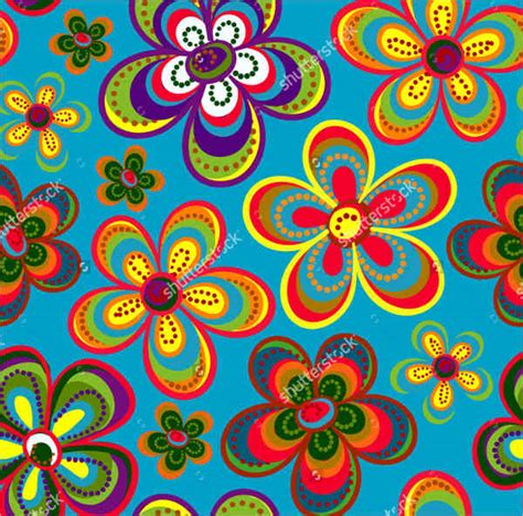 Hippie Flower Patterns