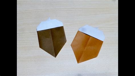 Comment Faire Gland Origami L Art De Plier Le Papier YouTube