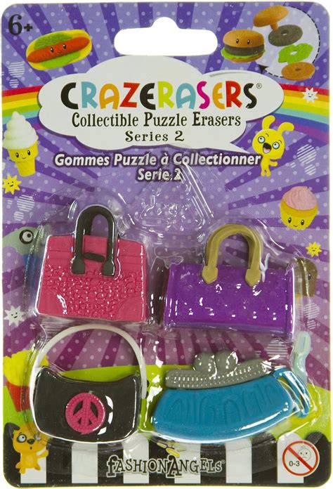 Jp Crazerasers Collectible Erasers Pretty Purses Series 2