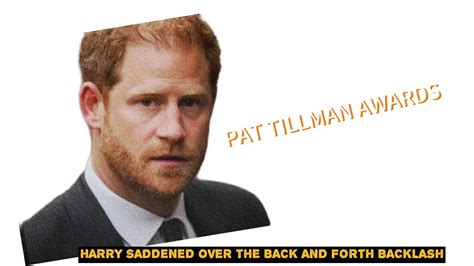 Telegraph Prince Harry Is Upset At The Backlash To The Pat Tillman