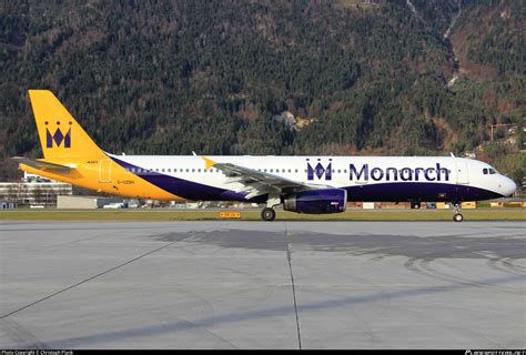 G Ozbh Monarch Airlines Airbus A Photo By Christoph Plank Id