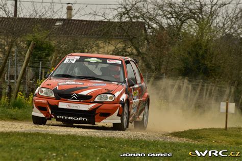 Alary Christophe Perrinaud Emilie Citroën Saxo VTS Rallye