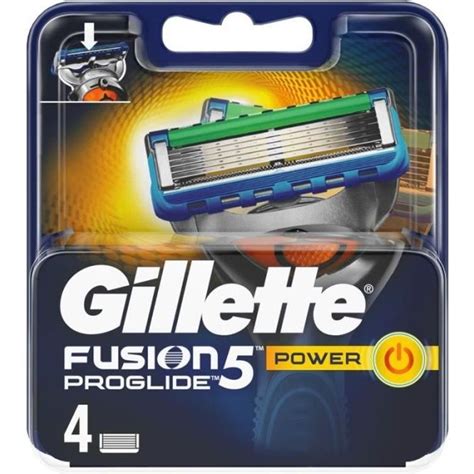 Gillette Lames De Rasoir Fusion5 Proglide Power Pour Homme 4