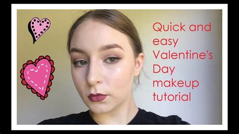 Quick And Easy Valentine S Day Makeup Tutorial Youtube