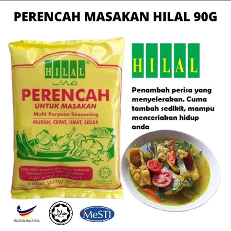 Perencah Hilal Serbuk Perasa Masakan Instant Multipurpose Food