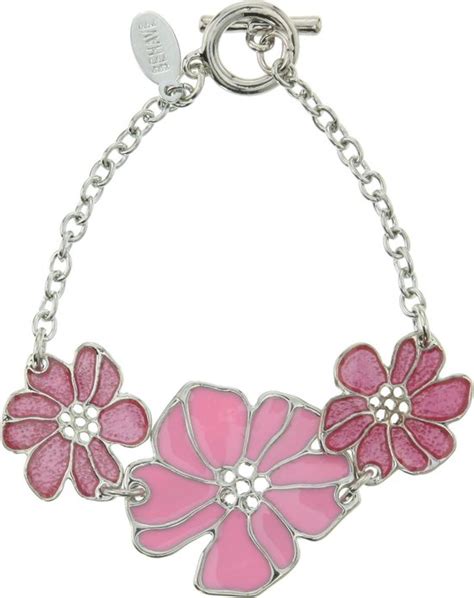 Roze Armband Bloem Design Bol