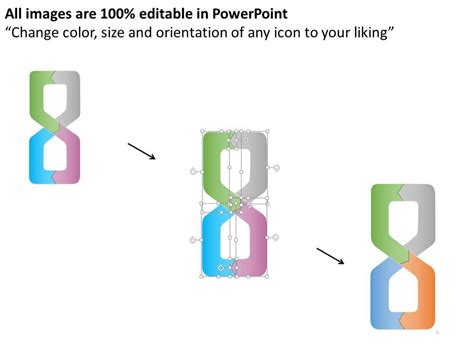 0115 Four Staged Infographics Arrow Diagram Powerpoint Template Powerpoint Slide Images Ppt