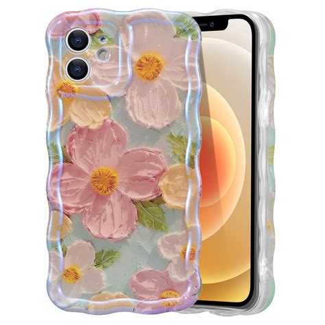 Amazon Eyzutak Case For Iphone Colorful Retro Oil Painting