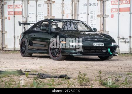 Modified Mk2 Toyota MR2 Japanese mid engine sports car Stock Photo - Alamy