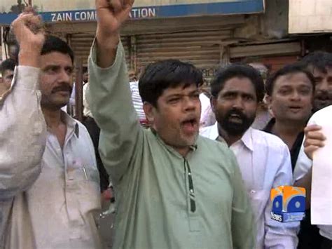 Mqm Stages Protest Against Mustafa Kamal In Karachi Tv Shows Geotv