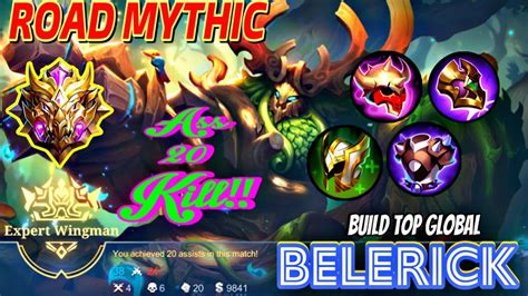 Belerick Tank Build For Healing In Road Mythic Best Buried S