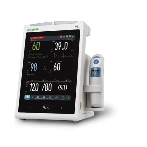 Monitor De Sinais Vitais De Mesa OKM VS3 Okuman Medikal Sistemler