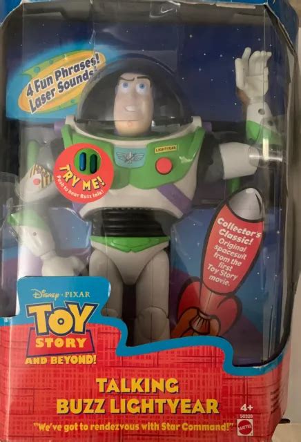 Disney Pixar Toy Story And Beyond Talking Buzz Lightyear Nib Nrfb