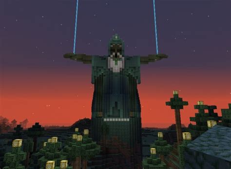 Wizard Statue Schematic Download Minecraft Map