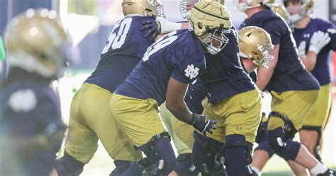 Notre Dame Football Previewing Fall Camp Position Battles