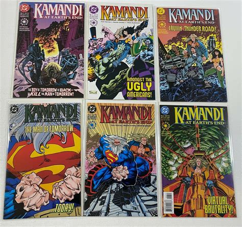 Kamandi At Earth S End Set 1 6 DC 6 Different Books 8 0 VF 1993