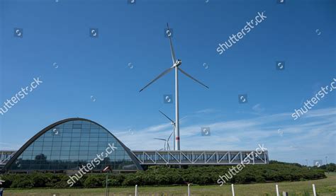 Steel Giant Arcelormittal New Wind Turbines Editorial Stock Photo