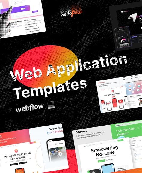 Best Webflow Web App Templates Showcase 1