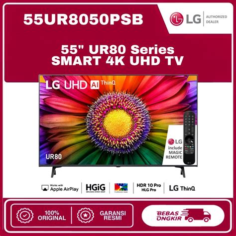 Jual Tv Lg 55ur8050psb 55 Inch 55ur Ur8050 Digital 4k Uhd Smart Tv 55ur8050 Shopee Indonesia