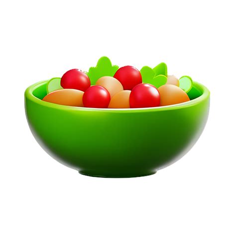 Salad 3d Rendering Icon Illustration 28587590 Png