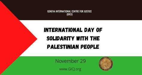 International Day Of Solidarity With The Palestinian People Th Of