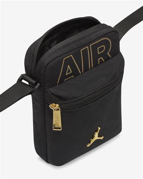 Jordan Blackandgold Cross Body Bag Cross Body Bag 1l Nike Ie