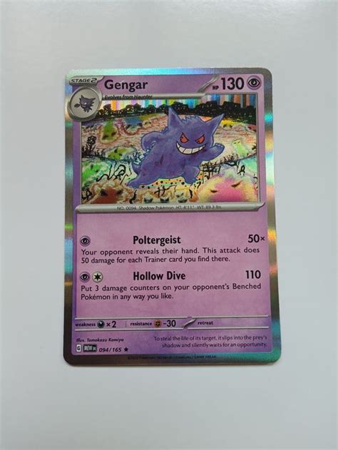 Gengar Pokemon 151 Mew Rare Holo Kaufen Auf Ricardo