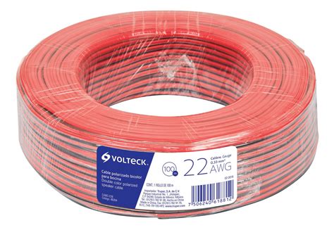 Cables Duplex Polarizados Bicolor Bocina 18 Awg 100 M Mercado Libre