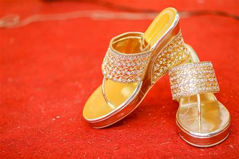 Premium Photo | Indian wedding ceremony : indian bridal stylish footwear