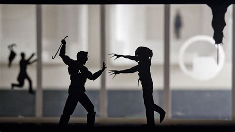 Geek Art Gallery: Papercraft: Silhouette Art