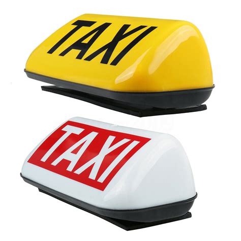 Illuminated Replacement Taxi Top Light Accessories Waterproof Universal