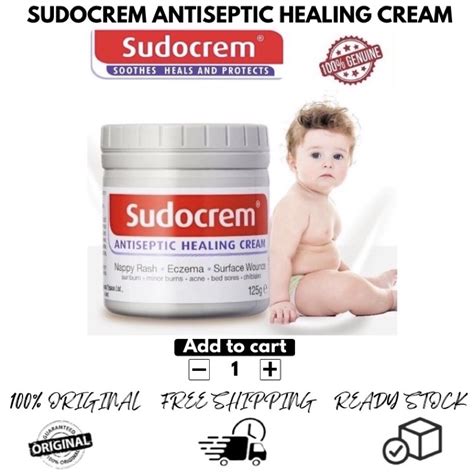 Sudocreamsudocrem Antiseptic Healing Creambaby Nappy Rash Cream125g