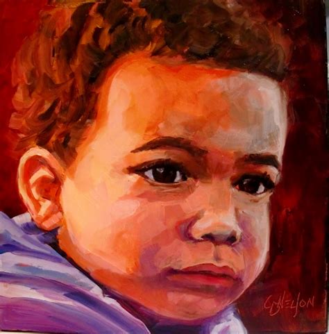 CAROL NELSON FINE ART BLOG BENJAMIN 10135 Daily Painter Portrait