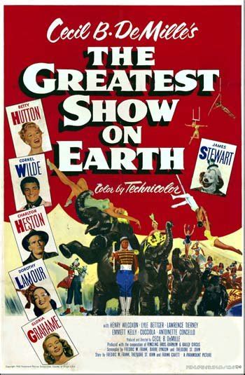 EL MEJOR CINE PARA VOS THE GREATEST SHOW ON EARTH EL MAYOR