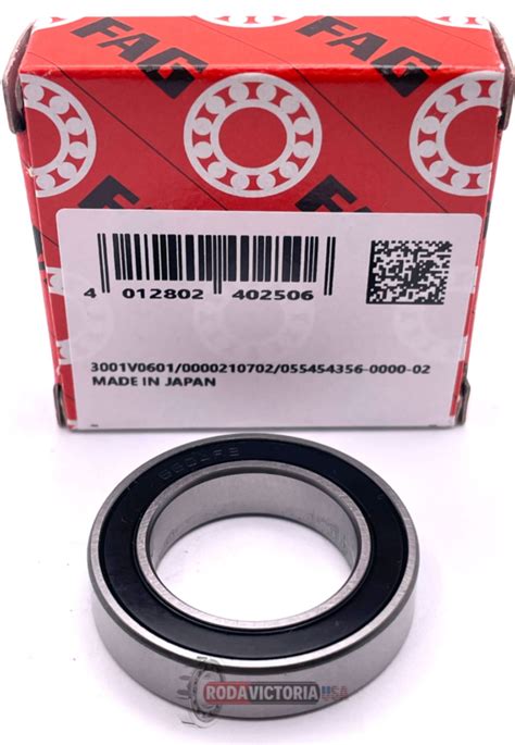 FAG 61804 2RS Deep Groove Ball Bearings 20x32x7 Mm 6804 2RS MADE IN