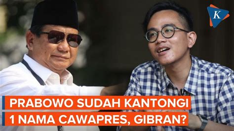 Cawapres Prabowo Sudah Mengerucut Ke Satu Nama Disetujui Parpol Kim