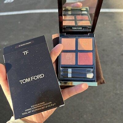 Tom Ford Eye Color Quad Color Peach Dawn Full Size Oz G New