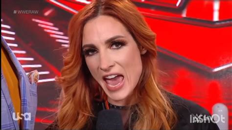 Becky Lynch Backstage Raw February 6 2023 Youtube