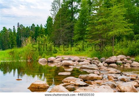 Itasca Lake Held Behind Man Made Stock Photo Shutterstock