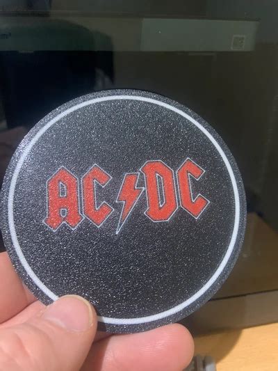 Ac Dc Coaster By 5kyrunn3r Makerworld