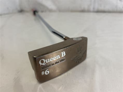 Used Bettinardi Queen B 6 Golf Putter 34 W Superstroke Pistol Gt 20