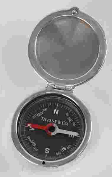 Sterling Silver Tiffany And Co Compass