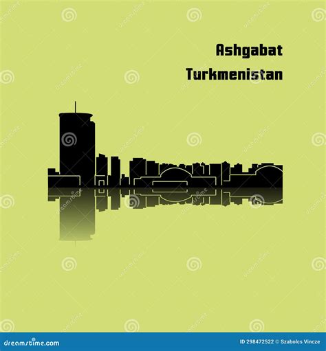 Ashgabat Turkmenistan Detailed Country Map With Location Pin On