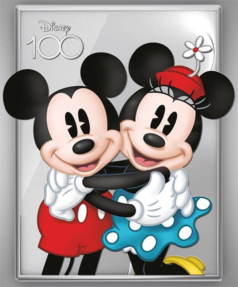 65877 Mickey And Minnie Sculpted Pin Disney100 Walmart Blu Ray