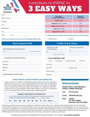 Fillable Online Contribute To Ifapac In Easy Ways Fax Email Print