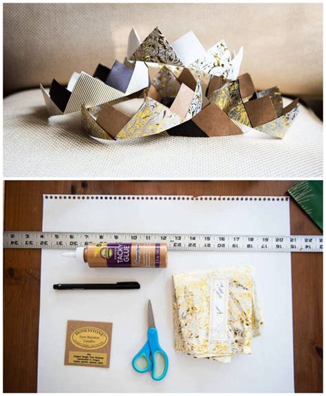 15 DIY Paper Crown Template | How to Make a Paper Crown