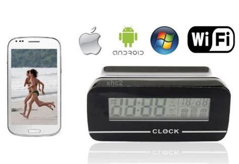 Wifi Spy Camera Hidden In A Digital Alarm Clock Cool Mania