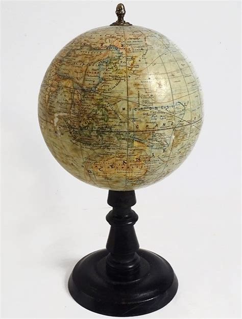 Proantic Globe Terrestre Mappemonde G Ographe Forest Rue Buci Par