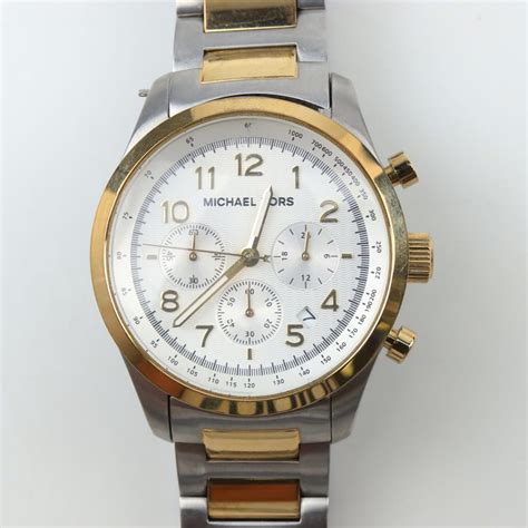 Michael Kors Two Tone Chronograph Watch Property Room