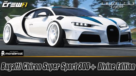 The Crew 2 Bugatti Chiron Super Sport 300 Divine Edition FULLY